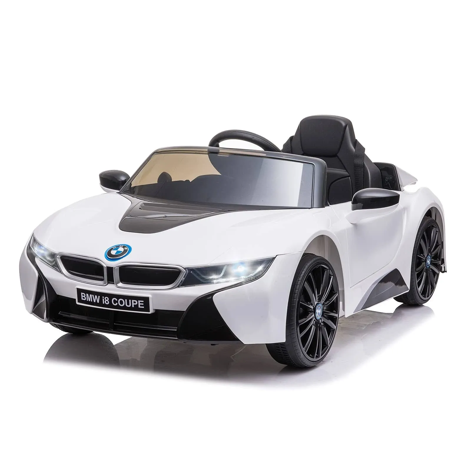 TOBBI 12V Kids Ride on Car Licensed BMW i8 w/Remote Electric Powered Vehicle