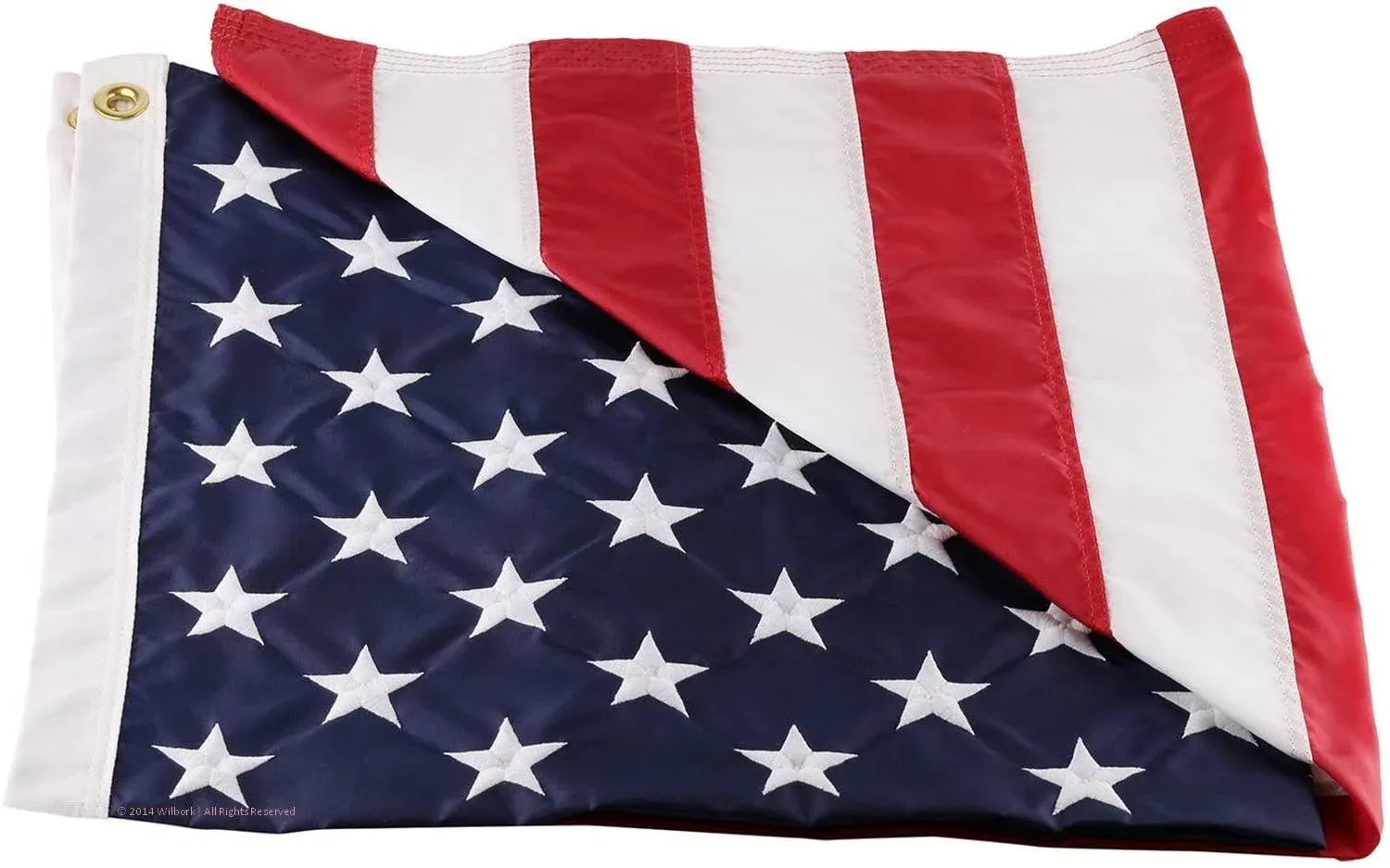 American Flag - Strong Like Americans Made By Americans: 100% Made In USA - New