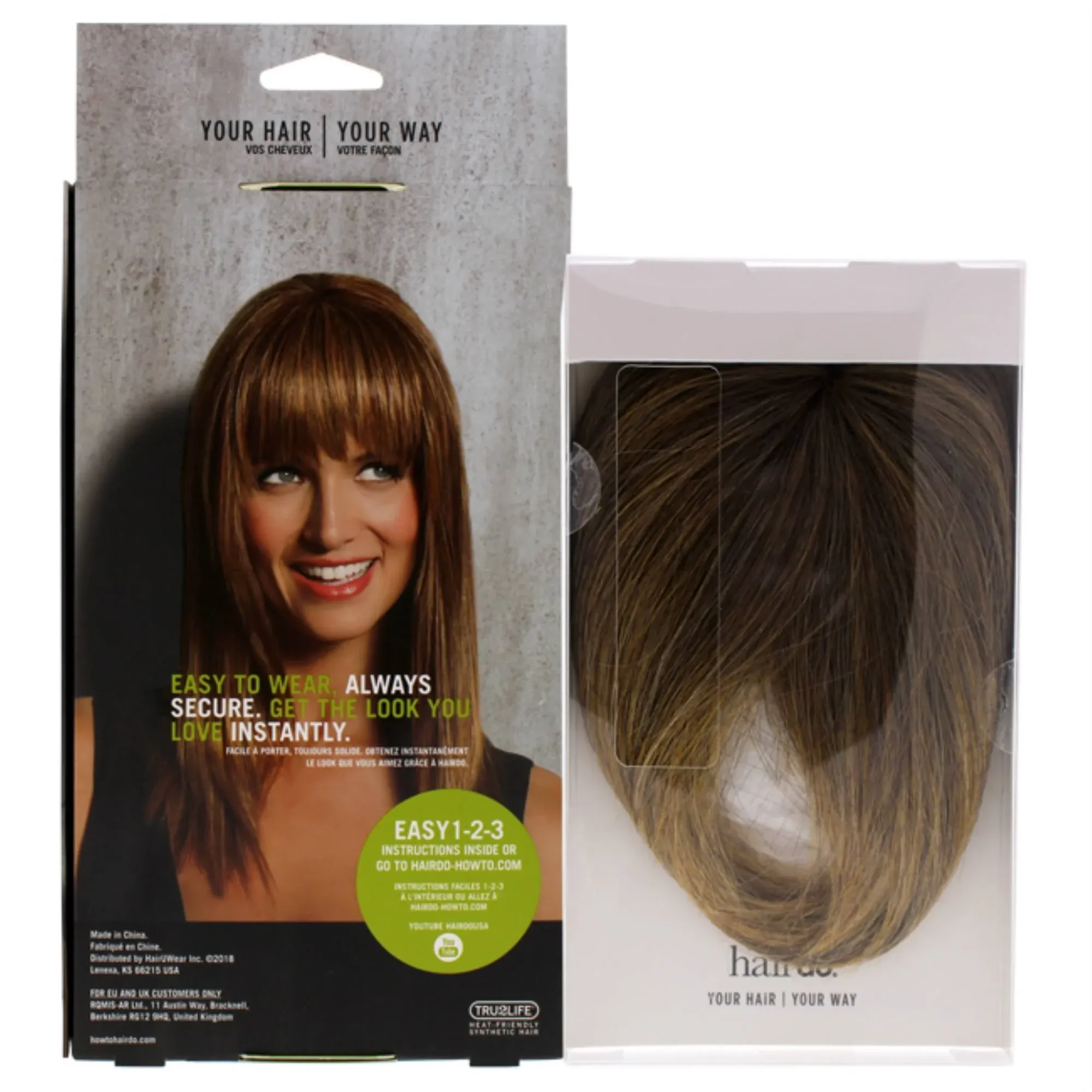 Hairdo Modern Fringe Clip In Bang