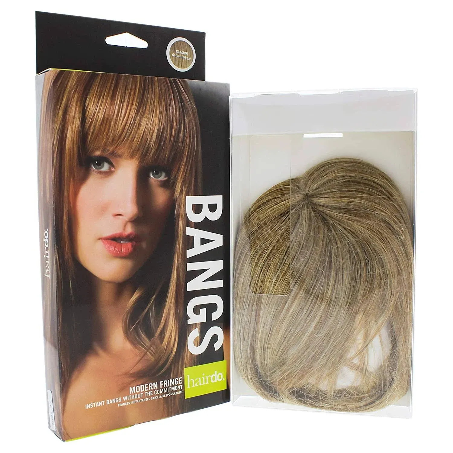 Hairdo Modern Fringe Clip in Bang - R14 88H Golden Wheat