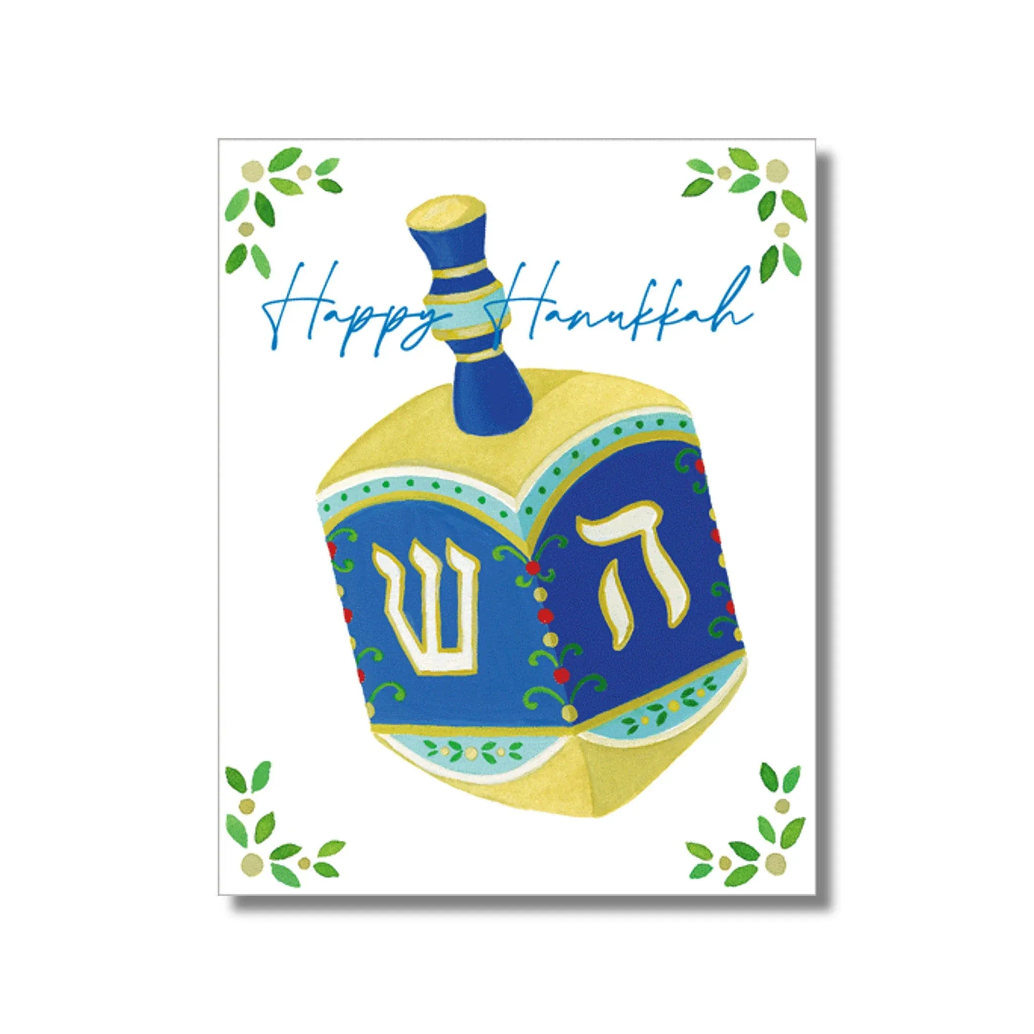 Happy Hanukkah Dreidel Boxed Cards