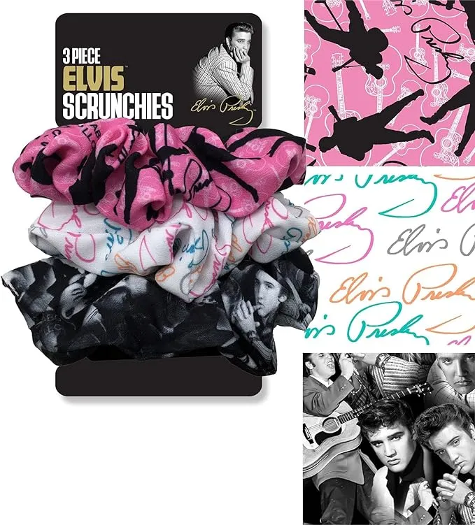 Spoontiques Elvis Scrunchies, 1" L x 1" W x 4" D, (19959)