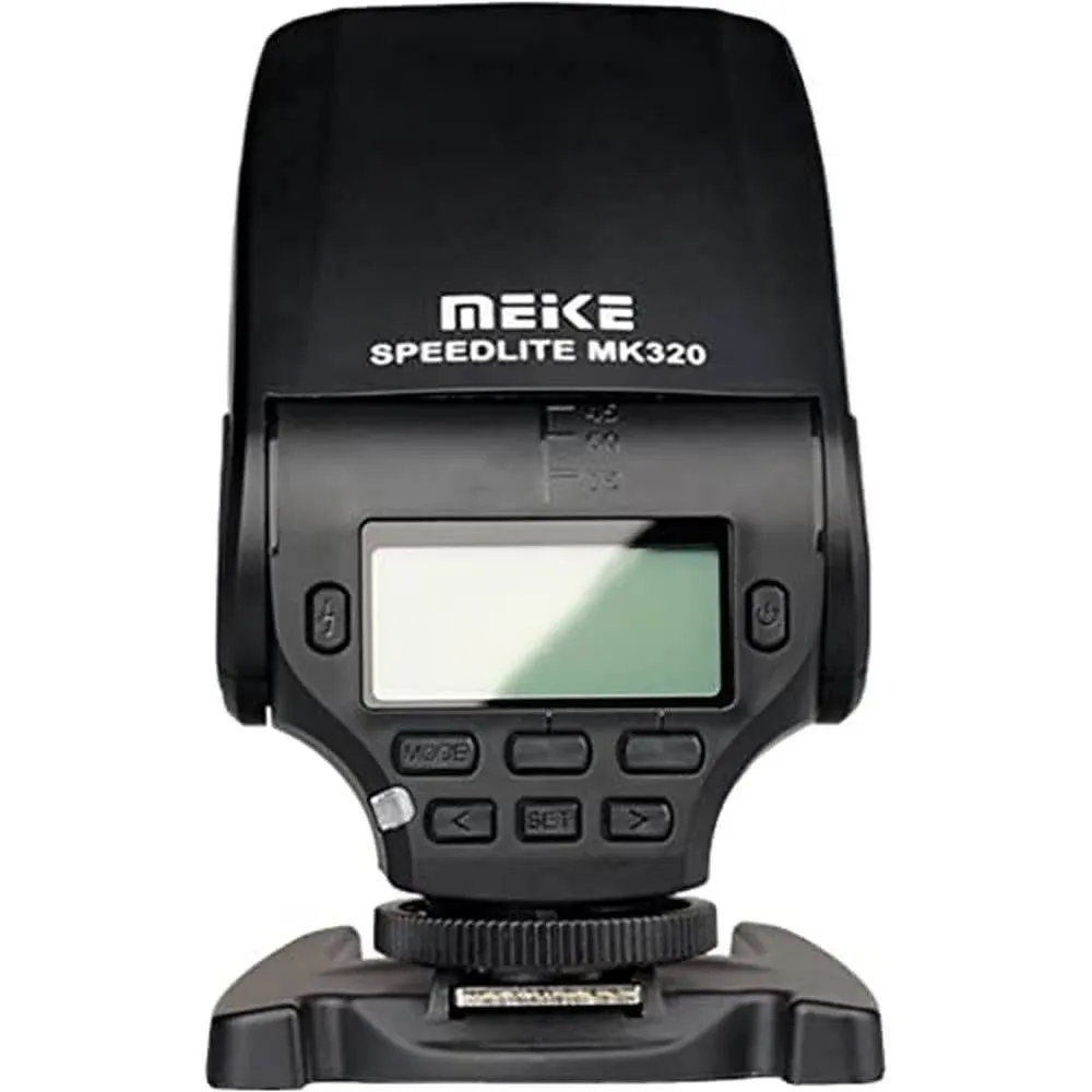 Meike MK-320S TTL Flash: Sony Multi Shoe Compatible with Attachable Diffuser