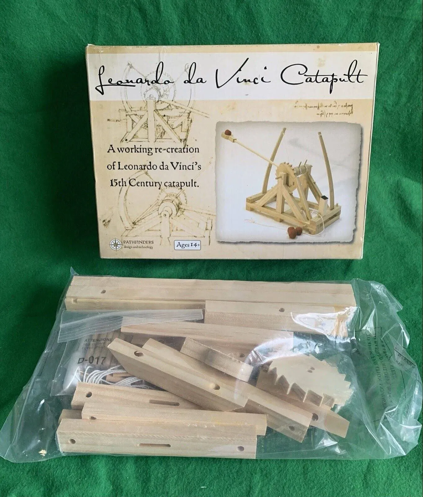 Pathfinders Leonardo da Vinci Catapult Kit