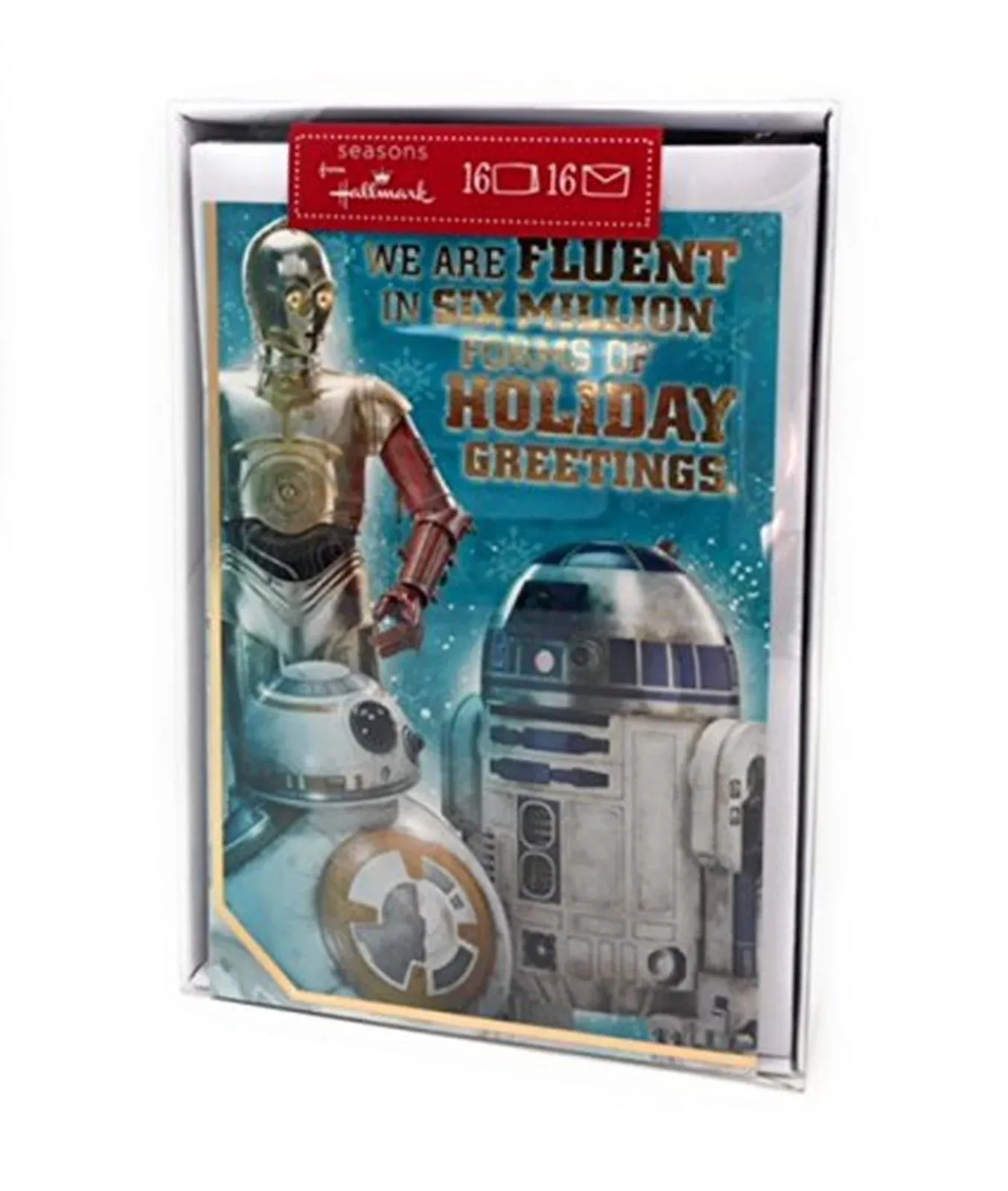 Hallmark Star Wars Holiday Greeting Christmas Card