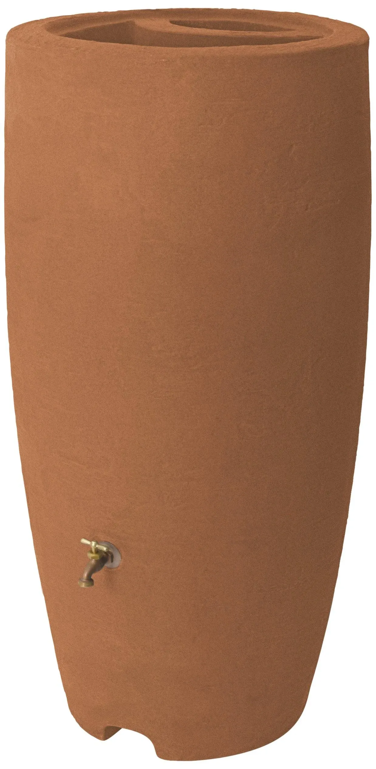 Algreen Products Athena Rain Barrel, 80-Gallon, Terracotta