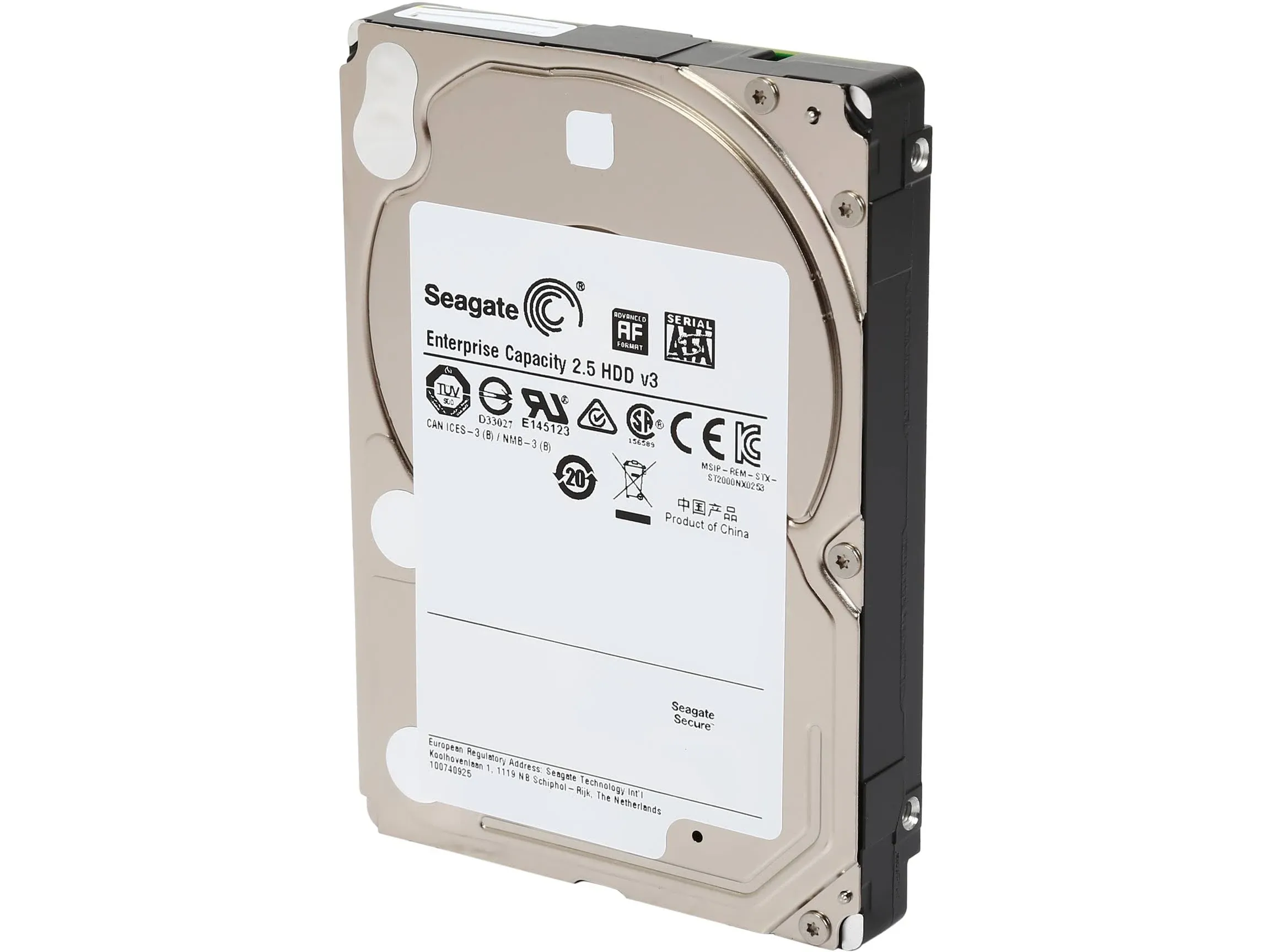 1FN101-002 - Seagate Enterprise Capacity V.3 1TB 7200RPM SATA 6.0Gb/s 128MB Cache 512E 2.5-inch Hard Drive