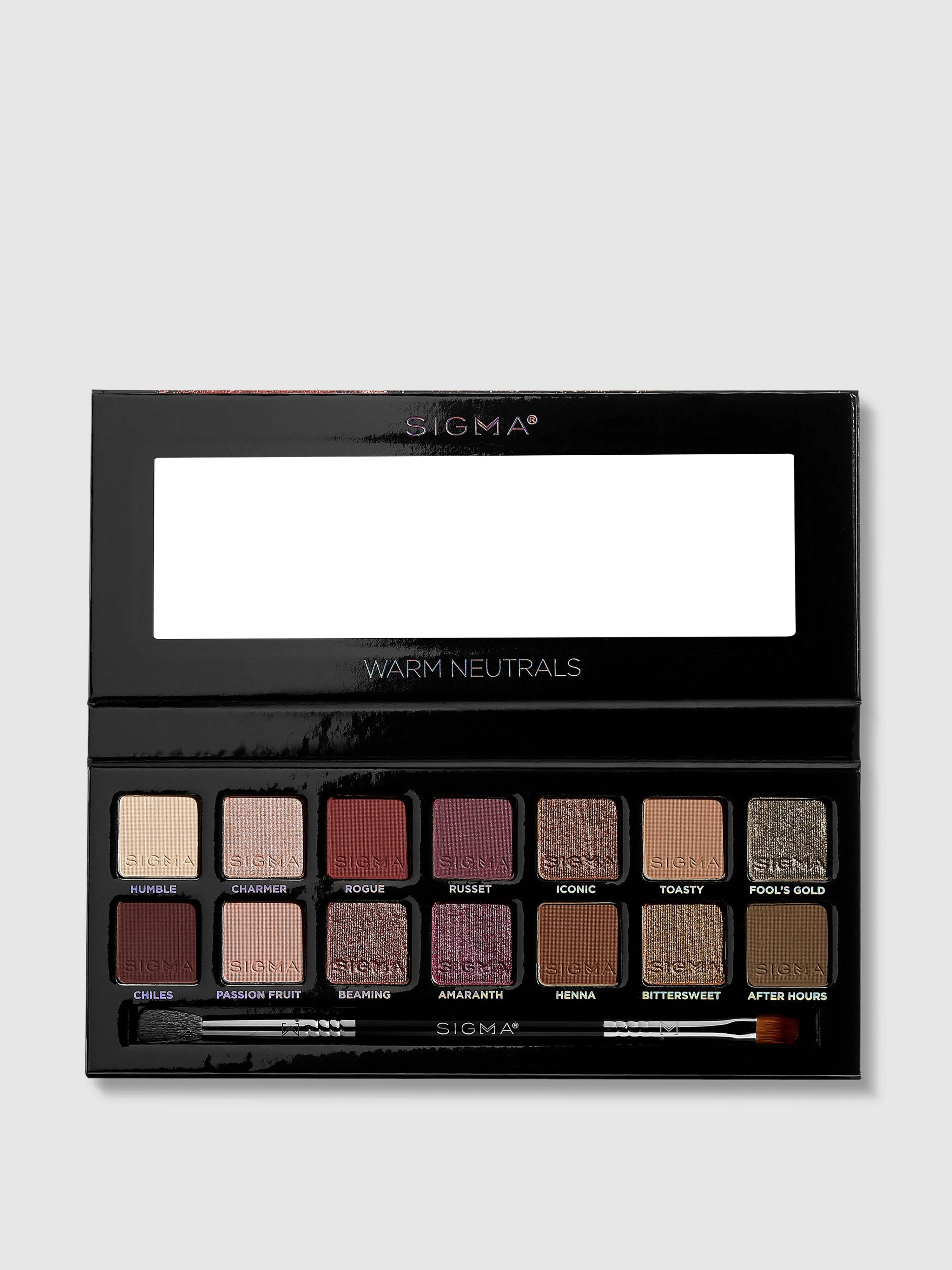 Sigma Beauty Warm Neutrals Eyeshadow Palette