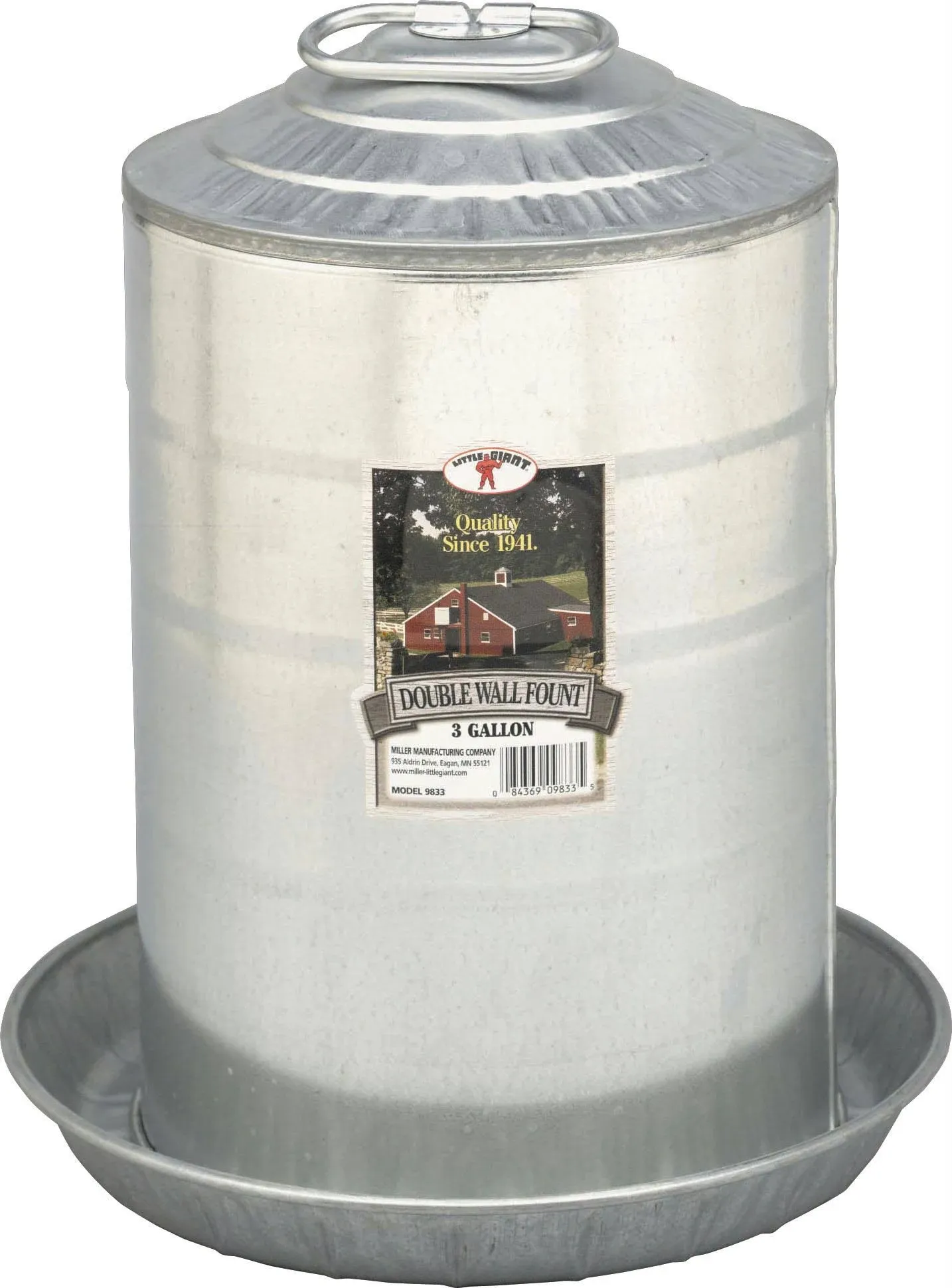 3 Gal. Double Wall Waterer