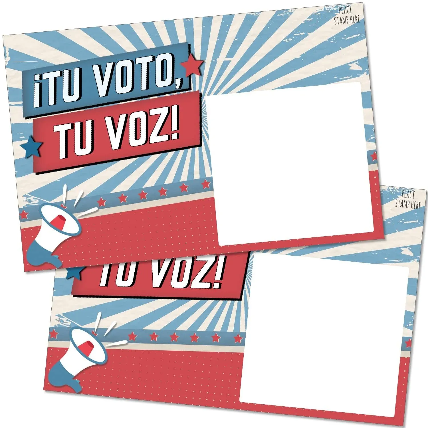 T MARIE 100 Bulk Voter Postcards