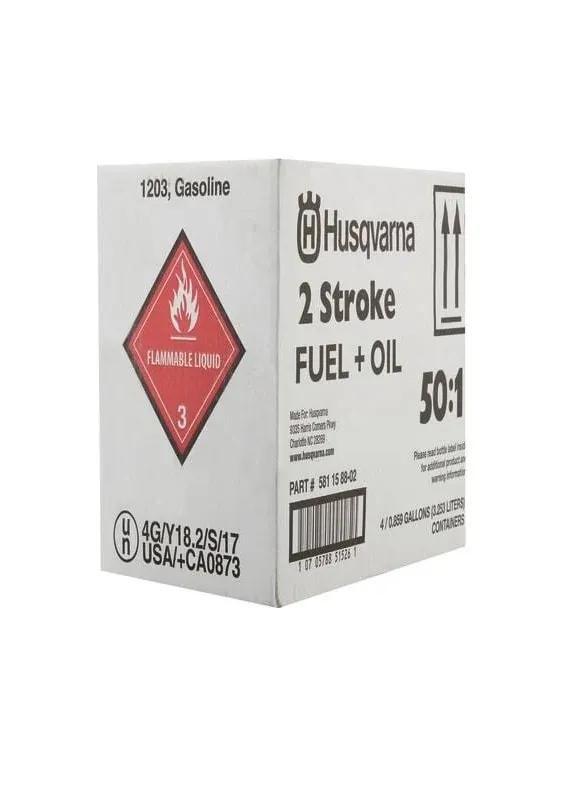 Husqvarna 50:1 Pre-Mixed Fuel 596834101