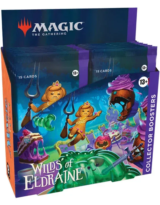 Magic MTG - Wilds of Eldraine Japonský sběratelský posilovací box WOE - Nově zapečetěný–