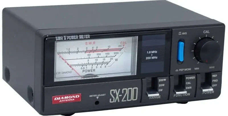 Imperfect - Diamond Antenna SX-200 SWR &amp; Power Meter 1.8-200MHz 200W Amateur Ham