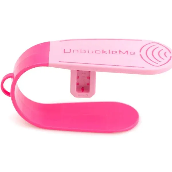 UnbuckleMe Car Seat Buckle Release Tool Pink