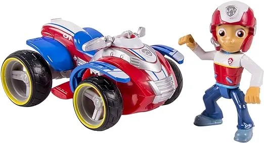 Paw Patrol - Ryder&#039;s Rescue ATV and Ryder Posable Figure Ryders Vehicle