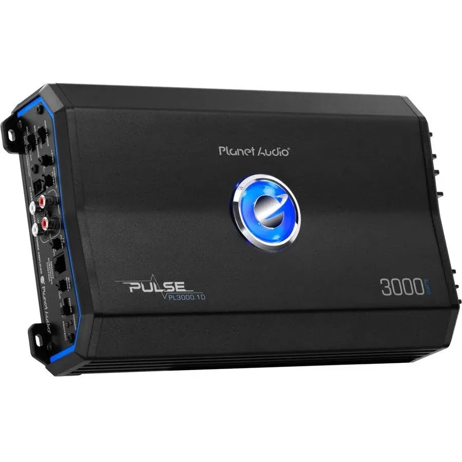 Planet Audio Pl3000.1d Pulse 3000W Monoblock Class D Amplifier