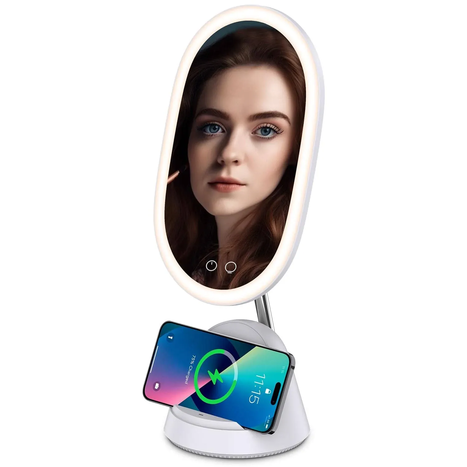 Vanity Mirror with Lights LED Lighted Makeup Mirror with Magnifying Mirror