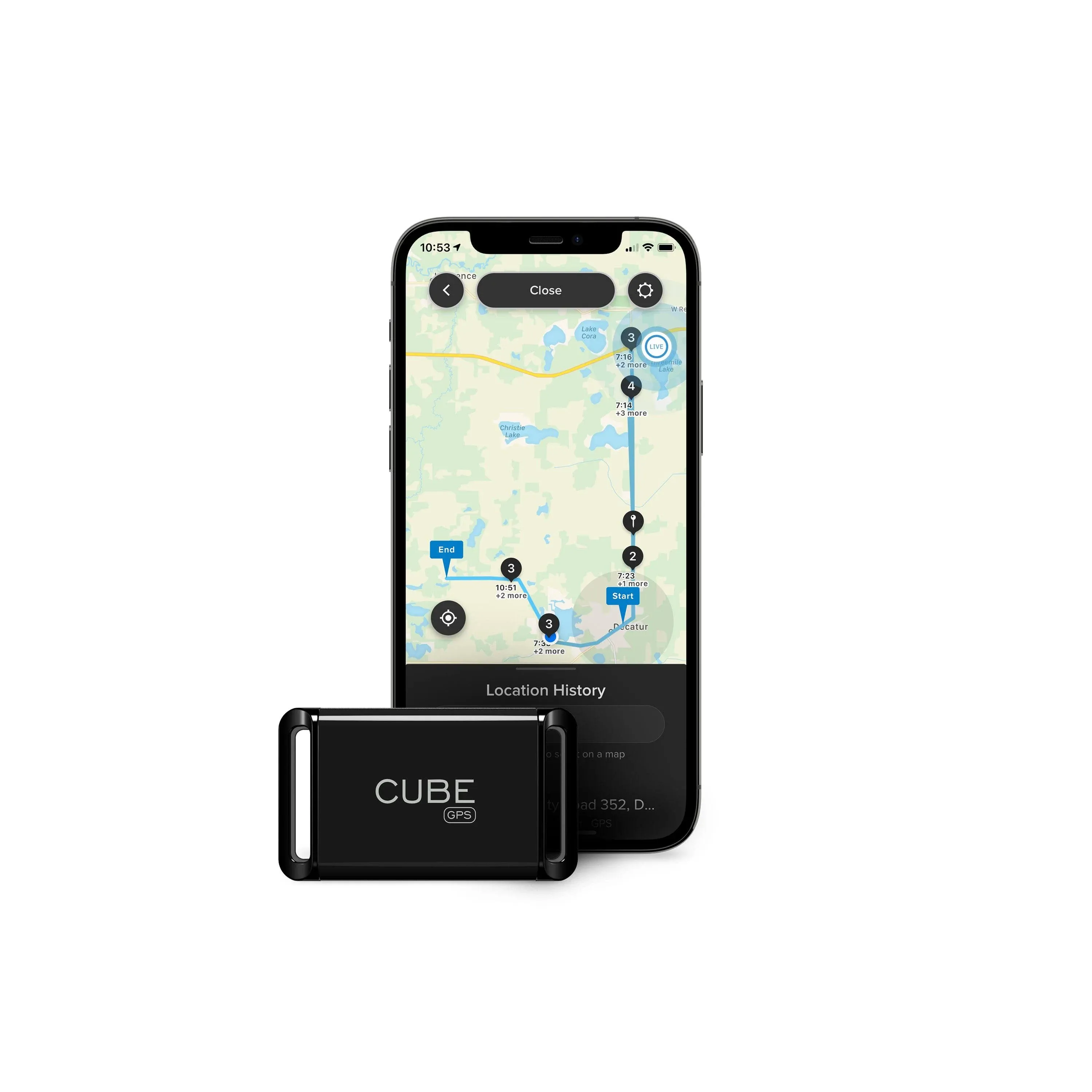 Cube GPS Tracker