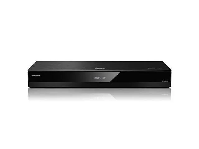 panasonic 4k ultra hd bluray player with hdr10+ and dolby vision playback, hires sound, 4k vod streaming black dpub820