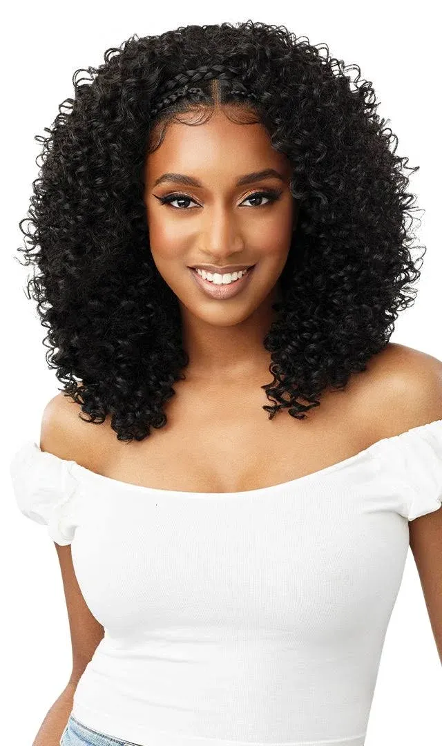 Outre 13x2 HD Pre-Braided Lace Front Wig Halo Stitch Braid 18&quot;