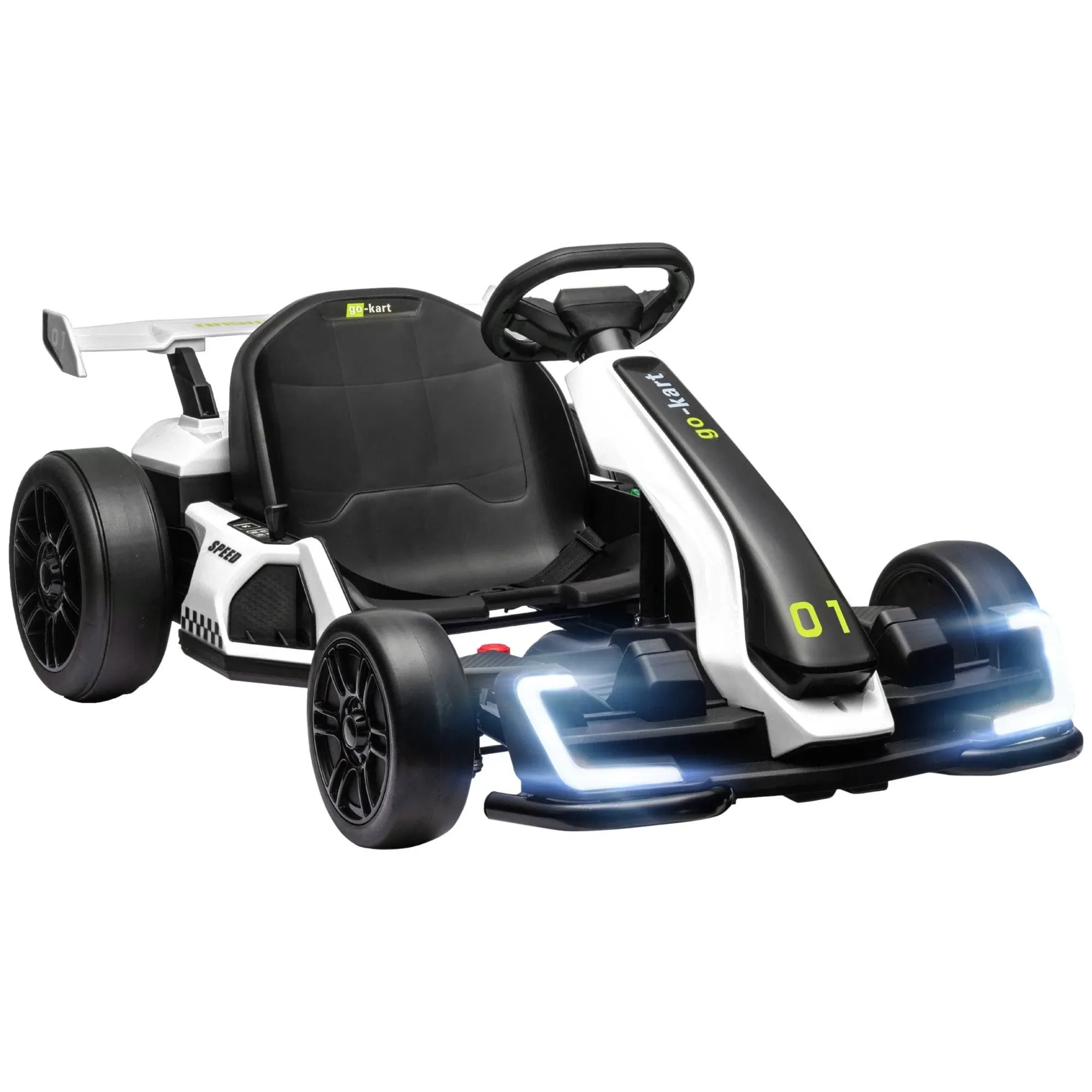 Aosom 24V 7.5 MPH Electric Go Kart