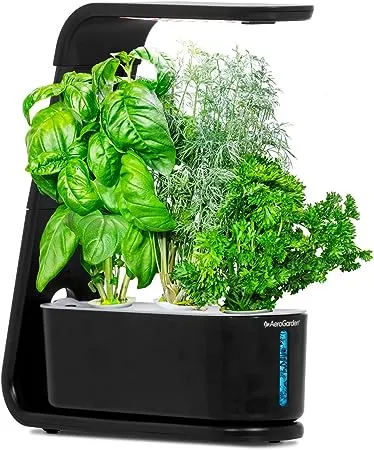 AeroGarden 3 Pods In-Home Garden System With LED Lights - Gray