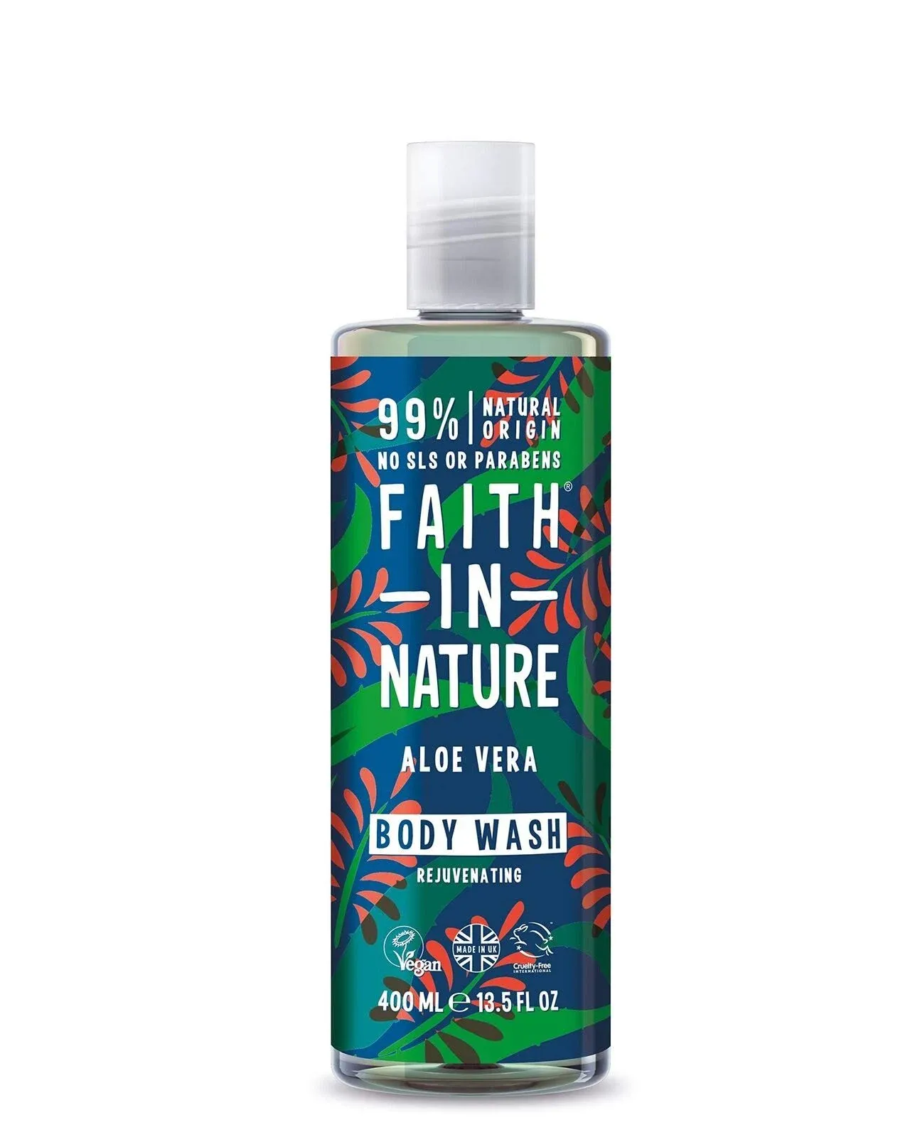 Faith in Nature Aloe Vera Foam Bath & Shower Gel 400ml