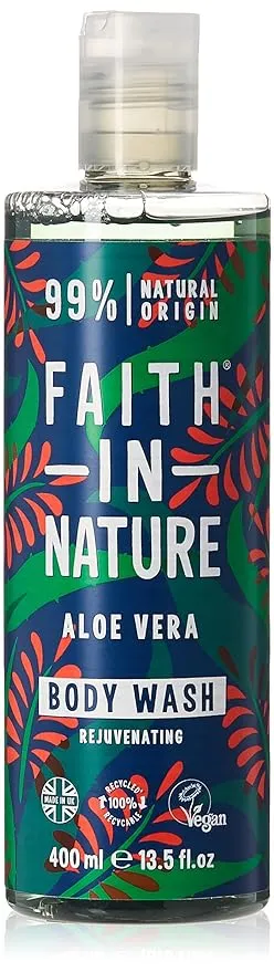 Faith in Nature Aloe Vera Foam Bath & Shower Gel 400ml