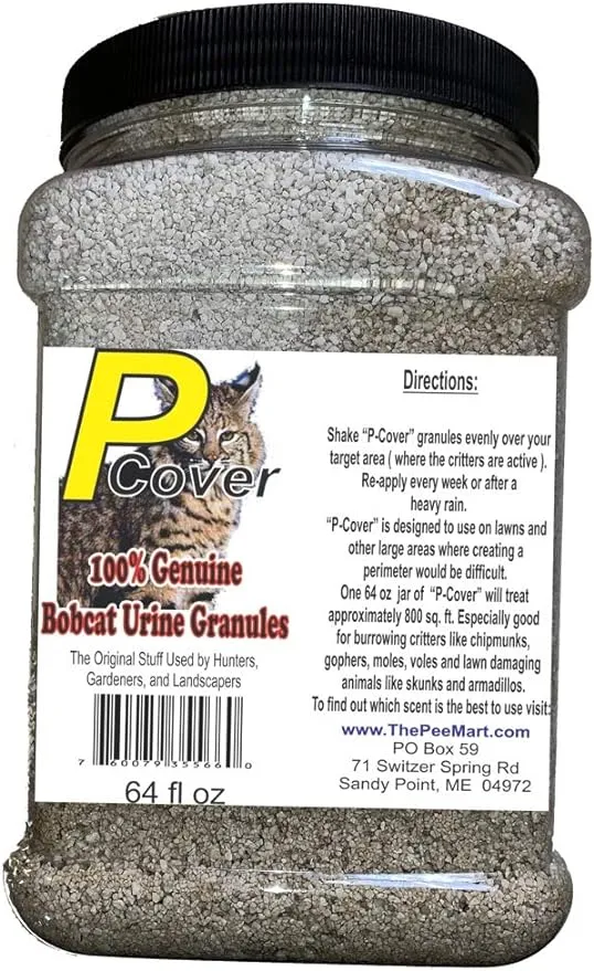 Bobcat P-Cover Bobcat Urine Granules 64 fl oz. Save over $20 vs 16 oz size!