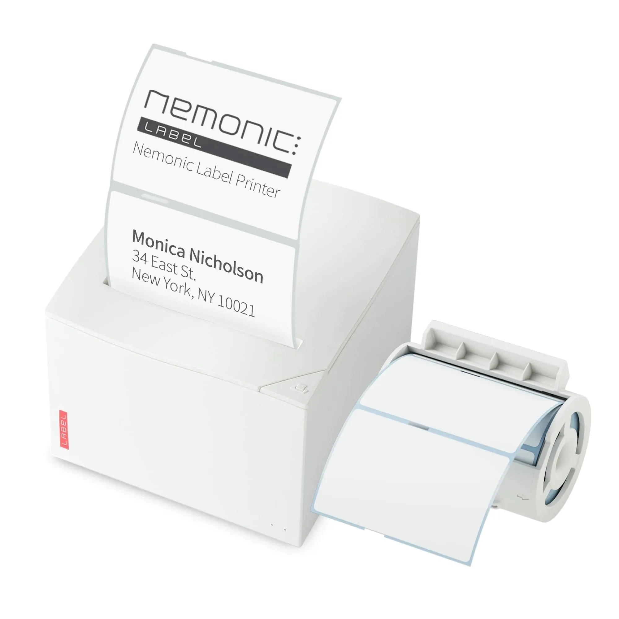 MANGOSLAB Nemonic Label - Label Printer & Sticky Notes Printer | Thermal Label Printer | Label Maker | Sticker Printer | Bluetooth Label Printer | iOS & Android & MS Office