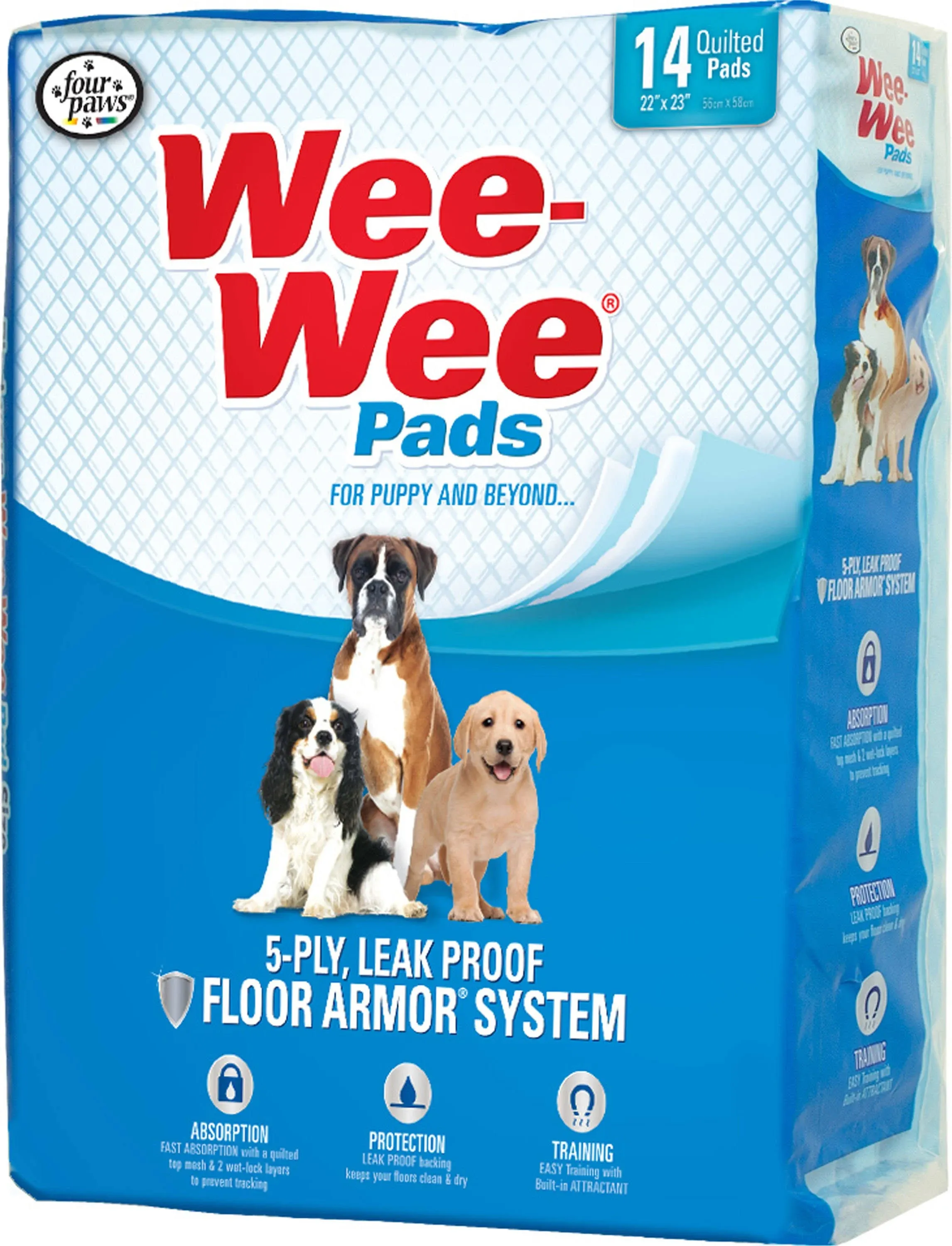 Four Paws Wee Wee Pads (150 Count)