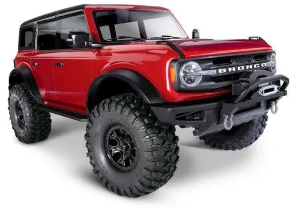 Traxxas TRX-4 2021 Ford Bronco RTR 1/10 Trail Crawler Truck Red