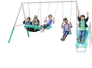 Sportspower Super Saucer Metal Swing Set