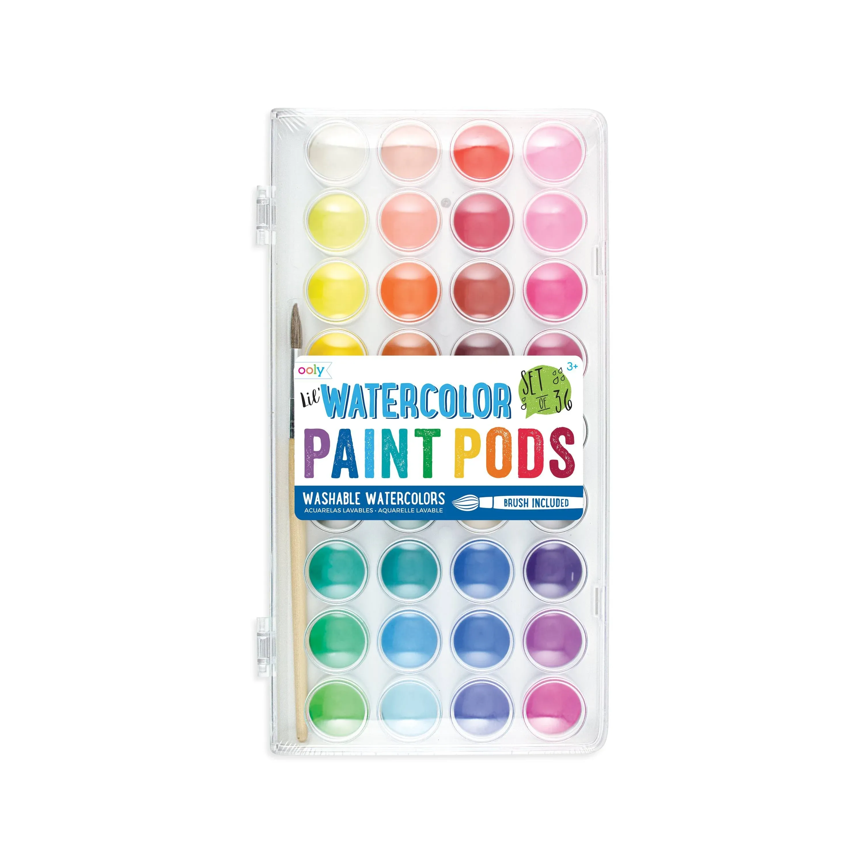 Lil' Watercolor Paint Pods Set of 36