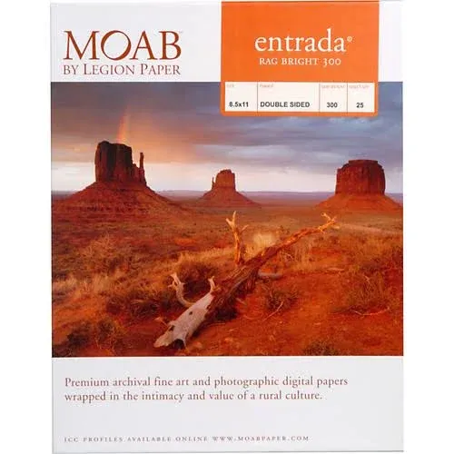 Moab Entrada Rag Bright 190 Paper