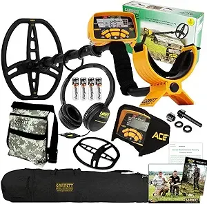 Garrett ACE 400 Metal Detector with 50&#034; Travel Bag