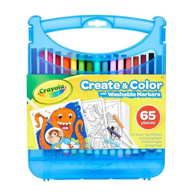 Crayola Super Tips Art Kit