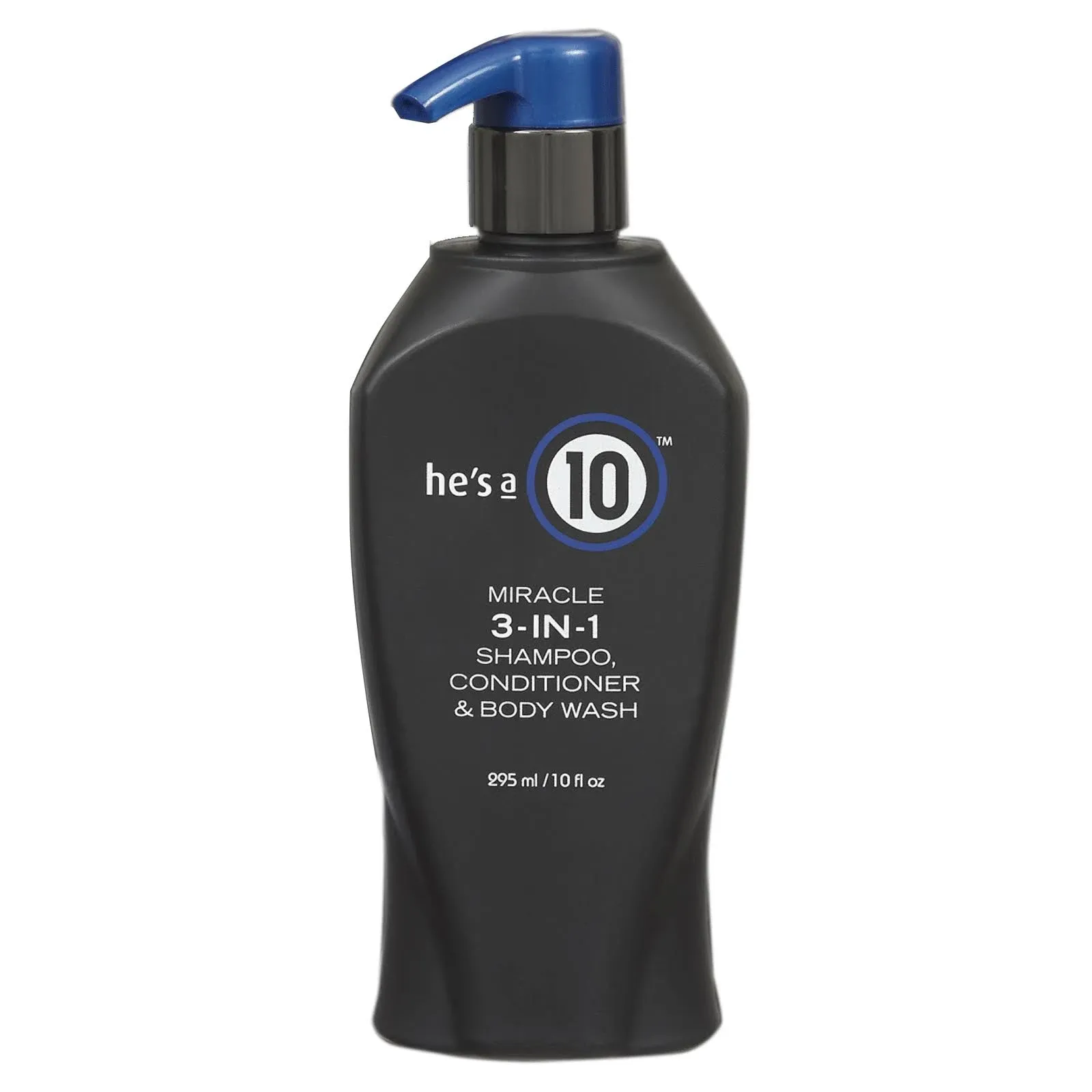 ☆ He&#039;s A 10 Miracle 3-In-1 Shampoo, Conditioner And Body Wash 10 oz ☆ 