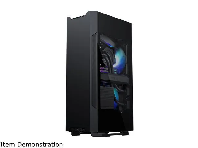 Phanteks Evolv Shift 2 Mini-ITX case, Tempered Glass Side Panels, Aluminum Panels, D-RGB, Black