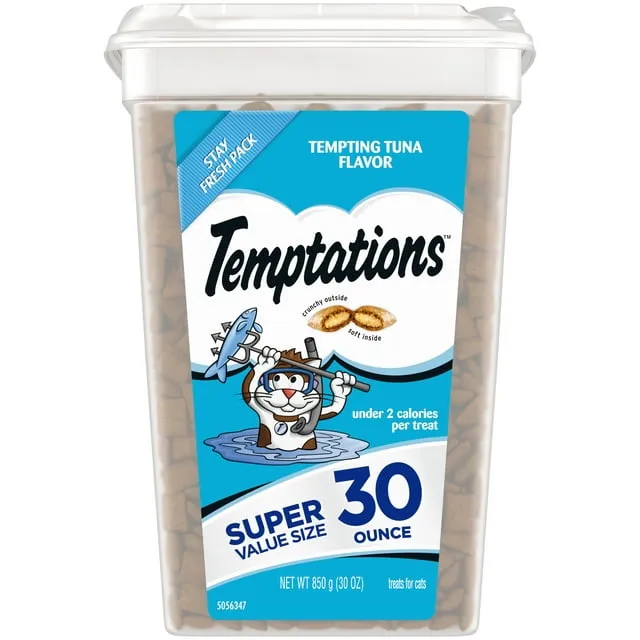 Temptations 16 oz Tempting Tuna Flavor Cat Treats