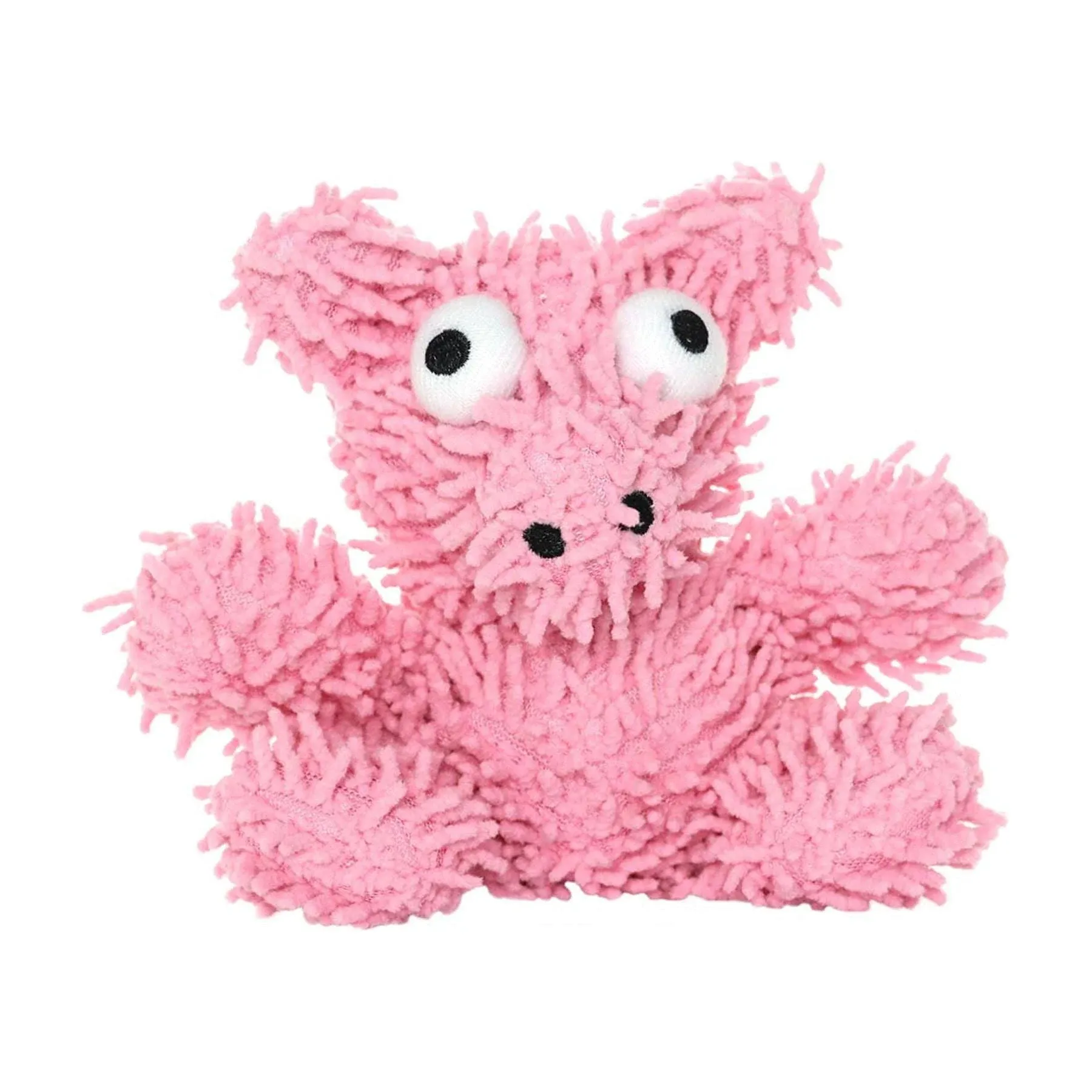 Mighty Jr Microfiber Ball Dog Toy Pig