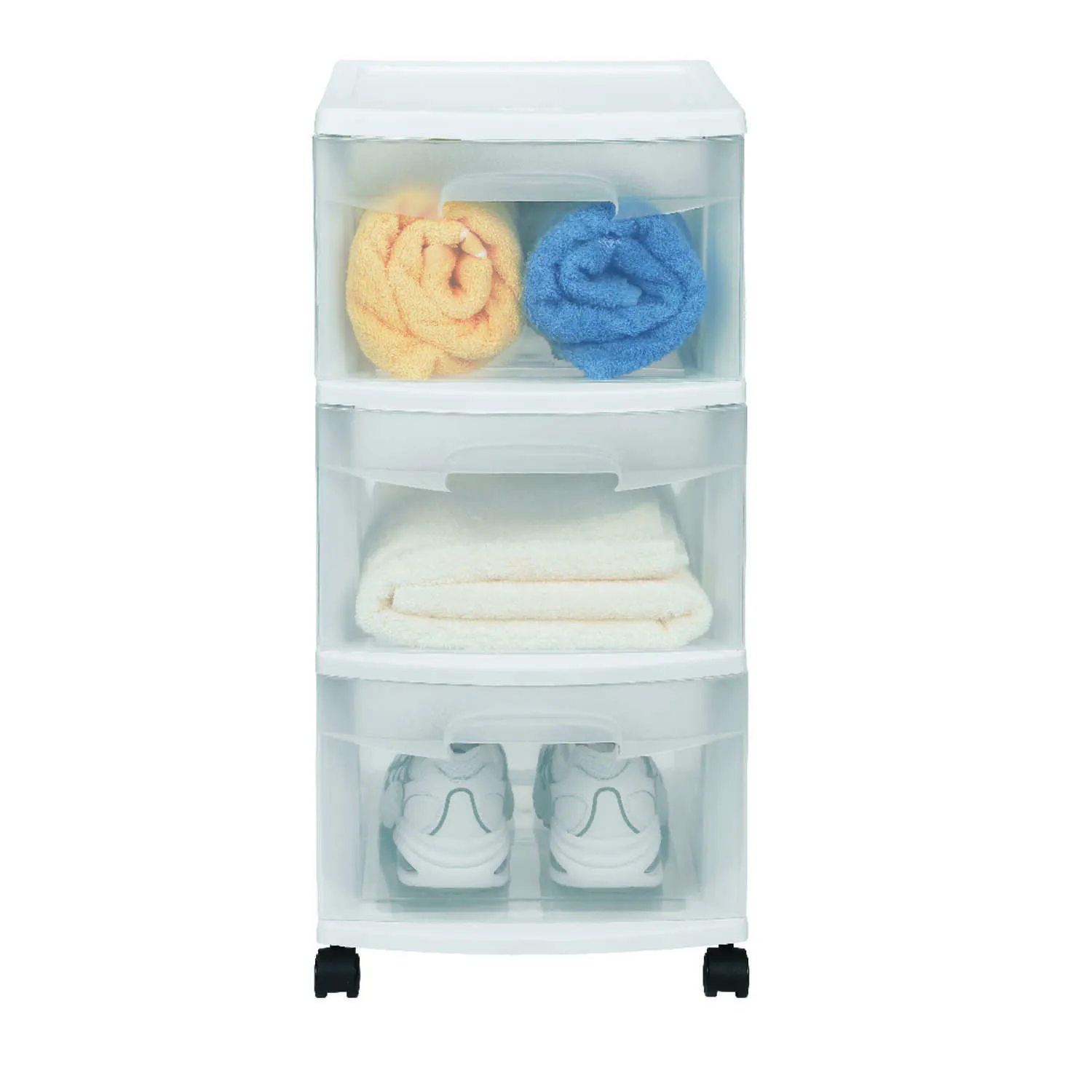 Sterilite 3 Drawer Cart Plastic