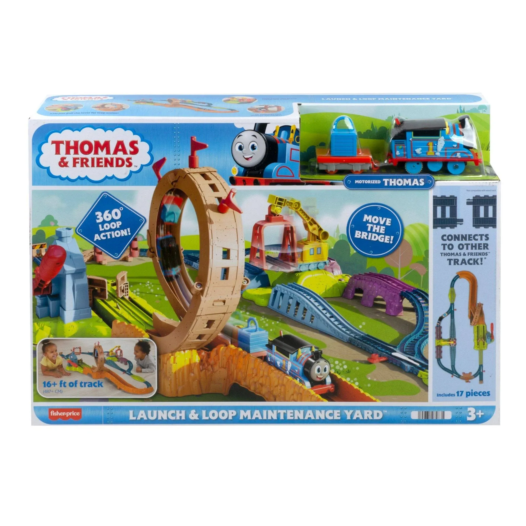 Thomas & Friends Launch & Loop Maintenance Yard Motorized Train Set