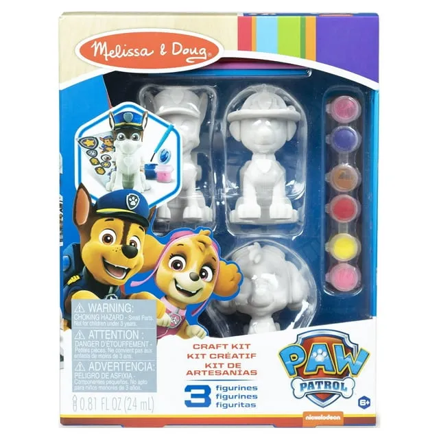 Melissa & Doug Paw Patrol Kit De Manualidades 3 Actividades