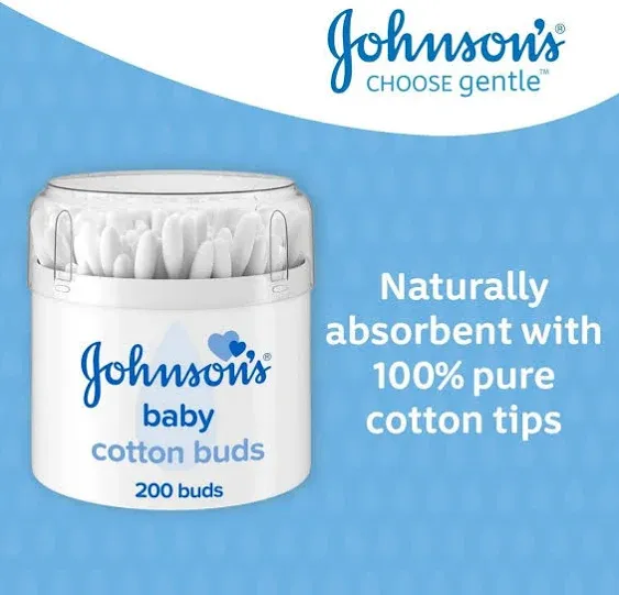 Johnson s Cotton Buds - 6 x 200 s