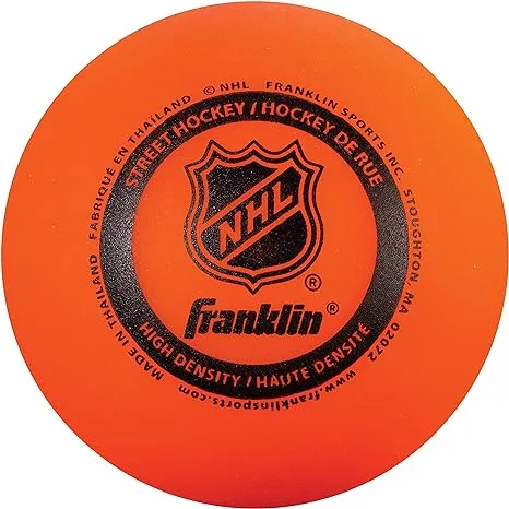 Franklin Sports NHL Street Hockey High Density 15-Ball Bucket