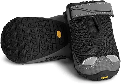 Ruffwear Grip Trex Dog Boots 2.00-in / Obsidian Black