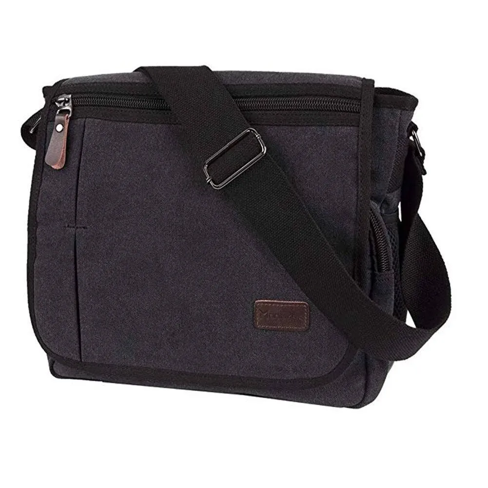 Modoker Messenger Bag for Men, 13 Inches Laptop Satchel Bags, Canvas Shoulder Bag ...