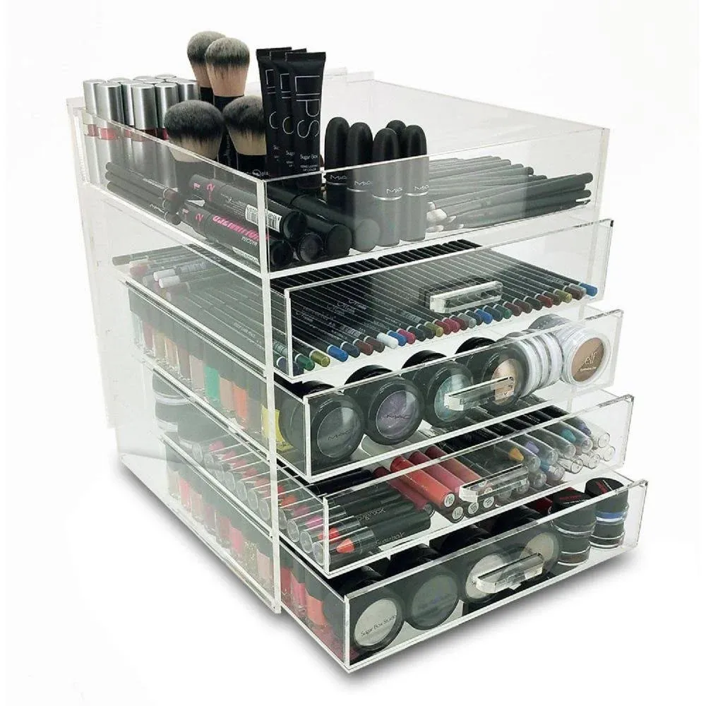 OnDisplay 5 Tier Acrylic Cosmetic/Makeup Organizer, No Size - Contemporary - Jewelry Boxes And Organizers - by Vandue Corporation | Houzz