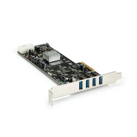 StarTech.com 4 Port PCI Express SuperSpeed USB 3.0 Card Adapter w PEXUSB3S